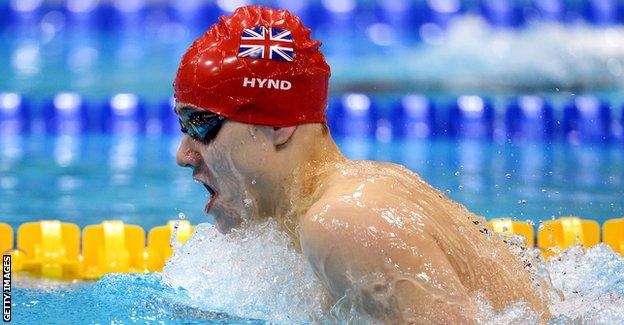 GB Paralympic swimmer Ollie Hynd