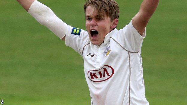 Sam Curran Surrey Teenager Selected For England Under 19 Tour Bbc Sport