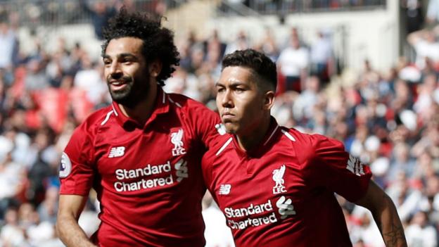 Liverpool beat Tottenham Hotspur 2-1 to maintain 100% Premier League start - BBC Sport