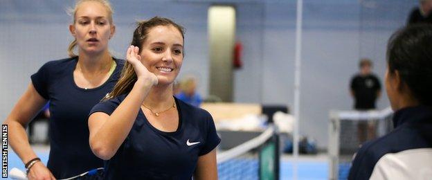 Jocelyn Rae and Laura Robson
