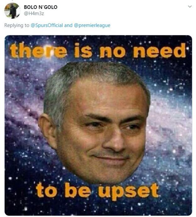 There is no need to be upset. Jose's coming