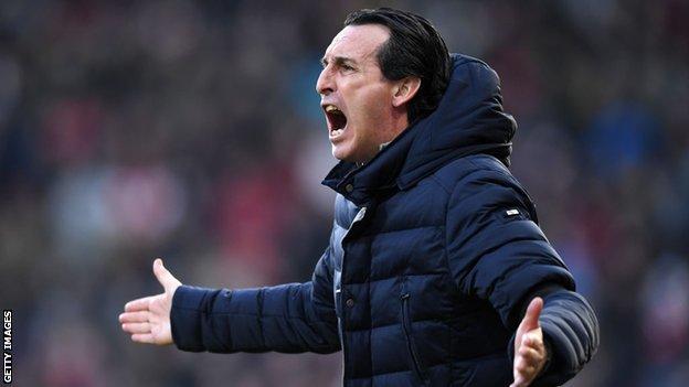 Ex-Arsenal manager Unai Emery