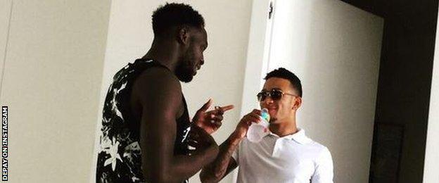 Memphis Depay (right) and Romelu Lukaku