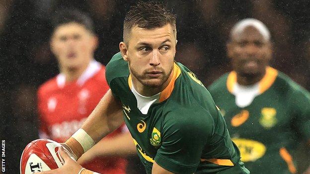 Handre Pollard will become the 64th Springbok captain when he leads out South Africa against Wales