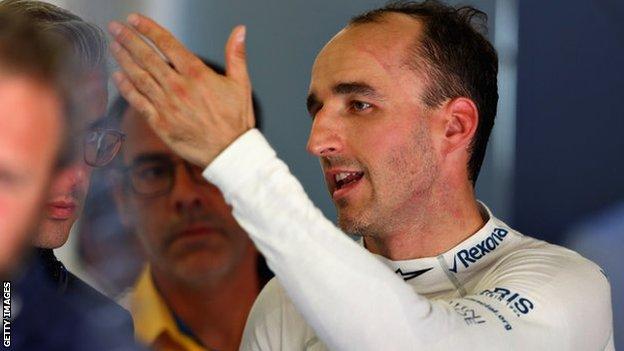 Robert Kubica of Williams