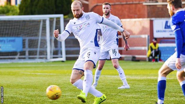Forster's strike moved Dundee back into the play-off positions