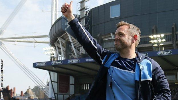 Danny Wilson salutes Cardiff Blues supporters