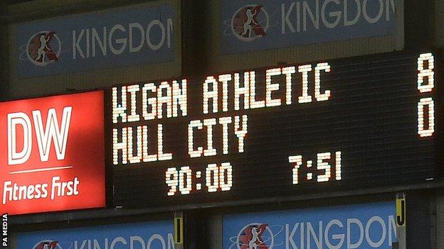 Wigan 8-0 Hull