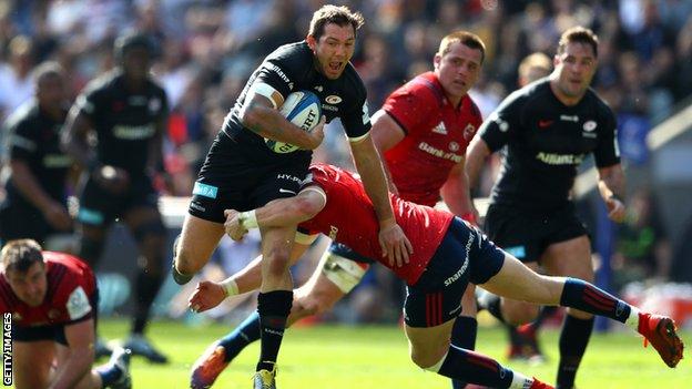 Alex Goode - one of Europe's best but not wanted by England - BBC Sport