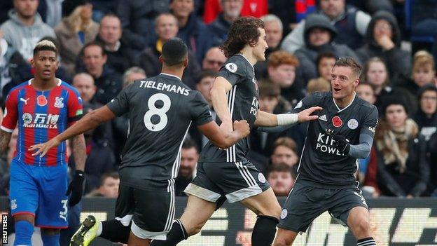 Crystal Palace 0 2 Leicester Caglar Soyuncu And Jamie Vardy Score As Foxes Go Third c Sport