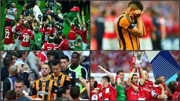Hull lose the FA Cup final in 2014