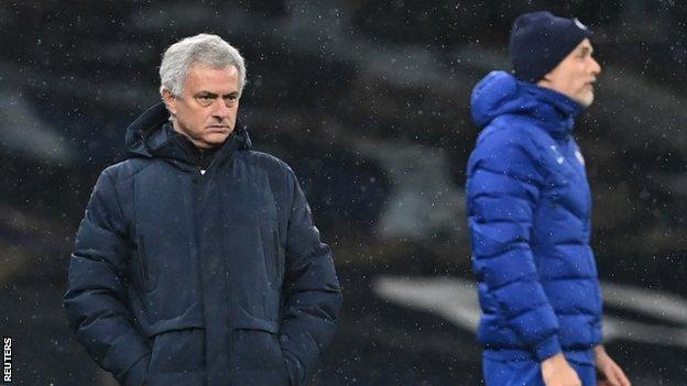 Tottenham 0 1 Chelsea Jose Mourinho S Side Devoid Of Ambition And Lacking In Ideas Bbc Sport