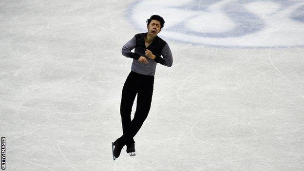 China's Jin Boyang wins the Four Continents
