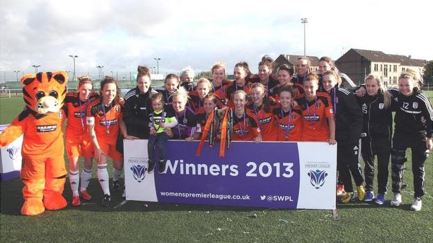 Glasgow City win the SWPL1 in 2013