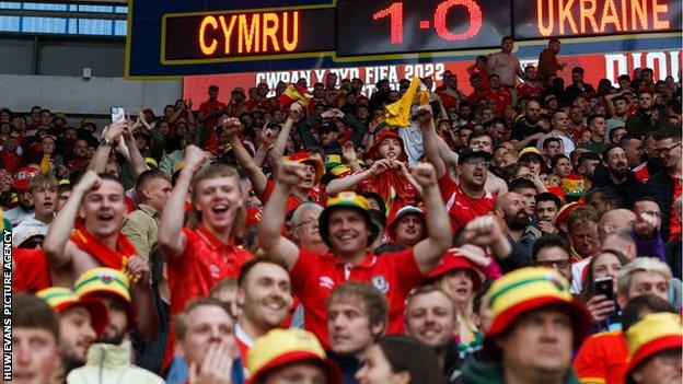 Wales fans