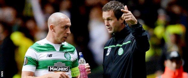 Scott Brown and Ronny Deila