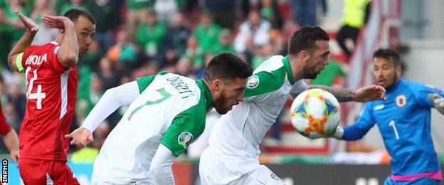 Shane Duffy and Matt Doherty
