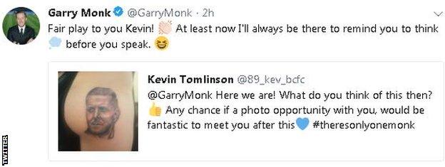 Garry Monk on Twitter