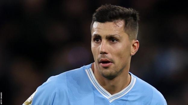 Manchester City midfielder Rodri