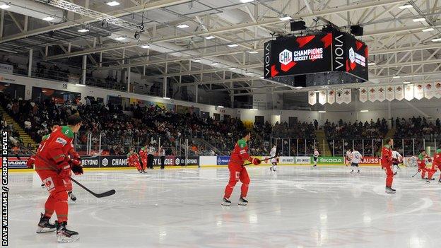 Cardiff Devils were playing their first match in 17 months