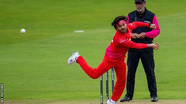 Welsh Fire's Qais Ahmad has been one of the leading bowler's in this season's Hundred