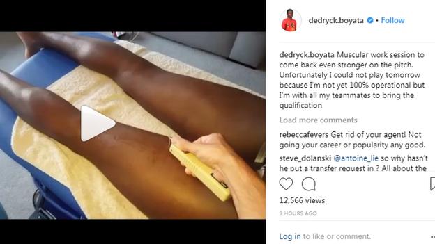 Dedryck Boyata's Instagram post