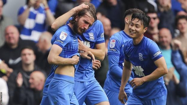 Ivan Sunjic was emotional after scoring a key goal for Birmingham, his first strike for the club in two years