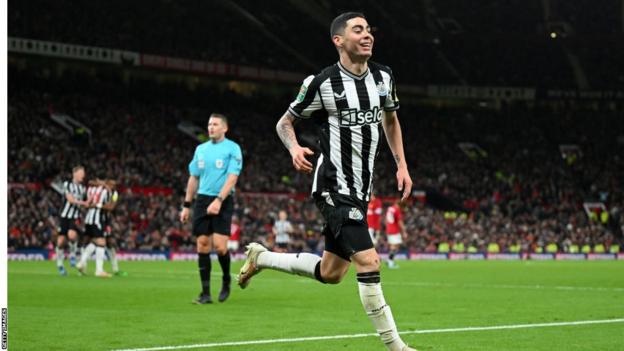Newcastle forward Miguel Almiron ratings versus Manchester United