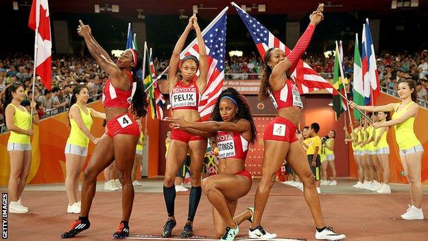 USA relay team