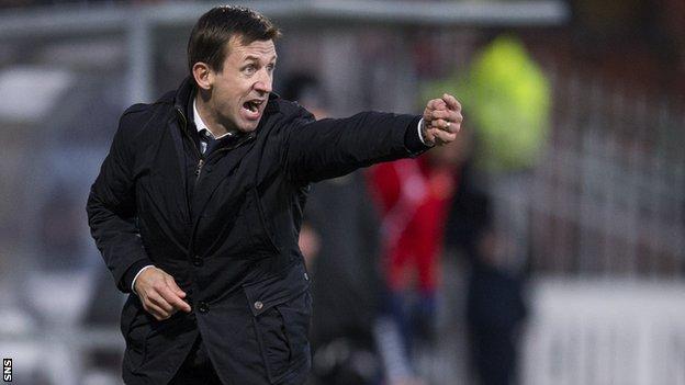 Dundee manager Neil McCann
