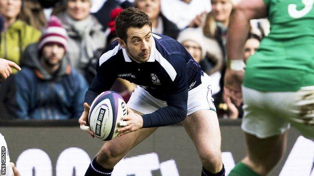 Laidlaw is Scotland's second highest points scorer and has captained the national side more than any other player