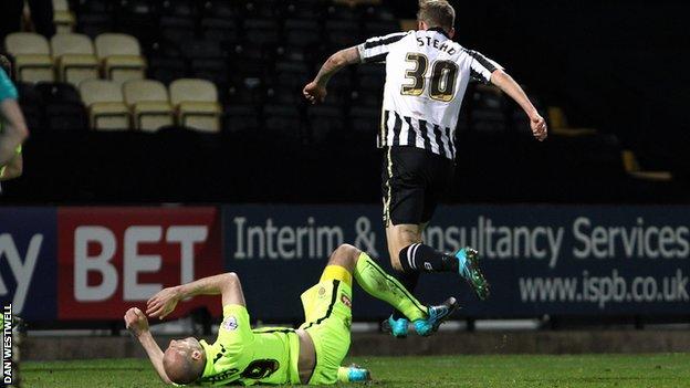 Jon Stead grabs the only goal against Hartlepool