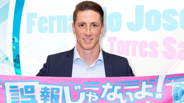 Fernando Torres: Ex-Liverpool and Chelsea striker signs for Japan's Sagan Tosu - BBC Sport