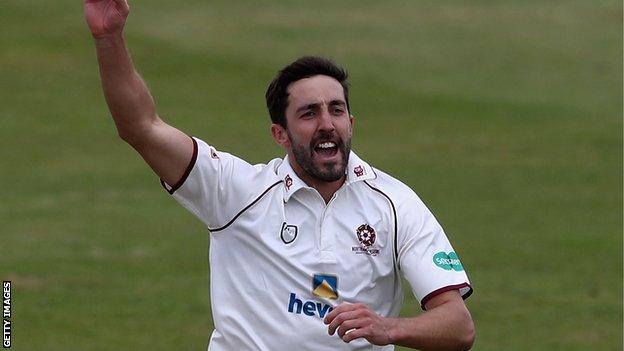 Derbyshire V Northants Gary Wilson Top Scores On Debut On Even First Day c Sport