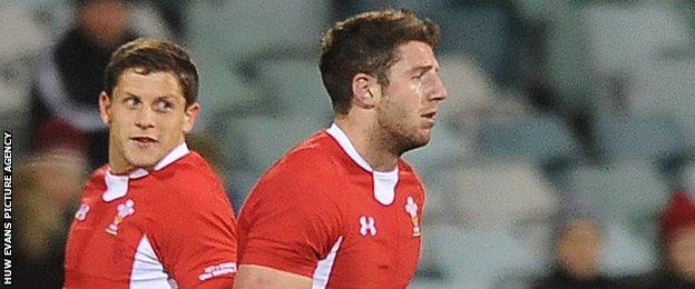 Lloyd Williams (left) and Alex Cuthbert (right)