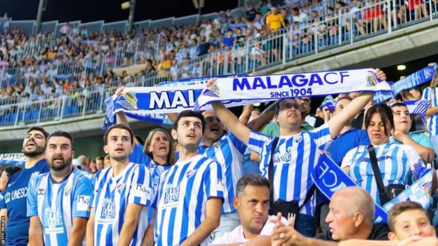 Aficionados del Málaga