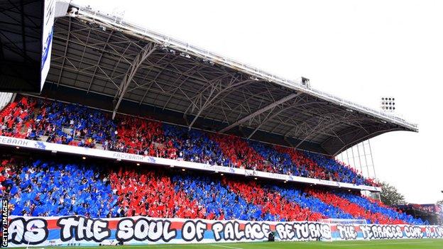 Selhurst Park fans