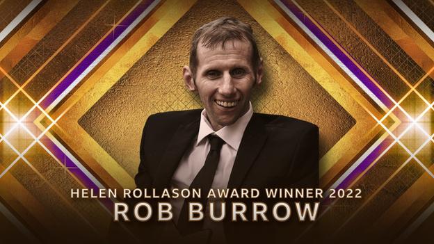 Rob Burrow: Helen Rollason Award winner 2022