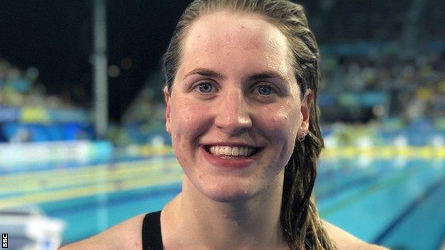 Swimmer Charlotte Atkinson Crowned British Champion Bbc Sport