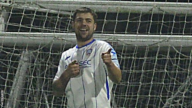 James McLaughlin scored Coleraine's second as the Bannsiders made it five wins in a row