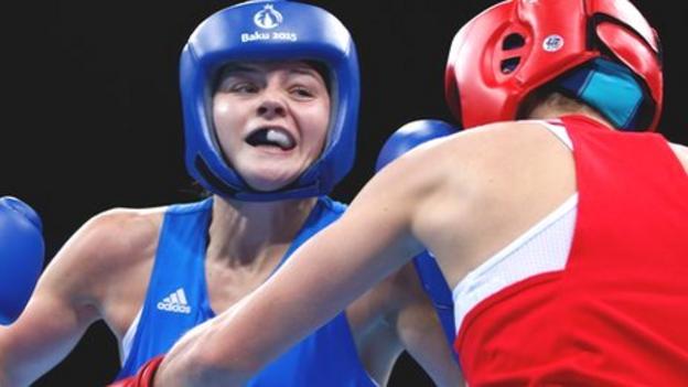 Sandy Ryan: Derby boxer says sacrifices will be worth it - BBC Sport