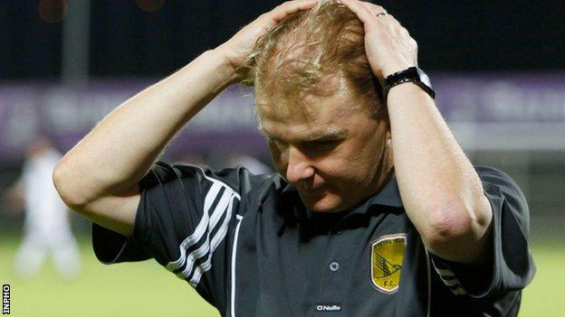 Liam Buckley was Sporting Fingal's only manager from the start to the finish of the project