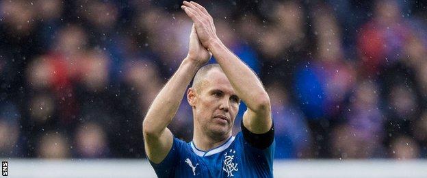 Kenny Miller in action for Rangers