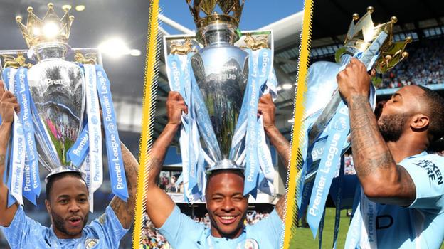 Raheem Sterling has won three Premier League titles