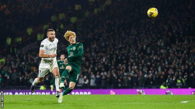 Celtic wins Scottish League Cup final with Furuhashi brace