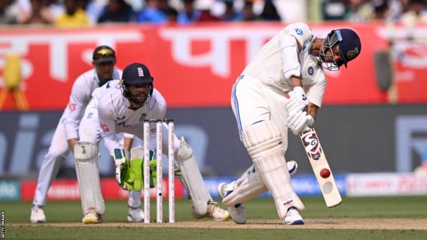 India opener Yashasvi Jaiswal hits a six