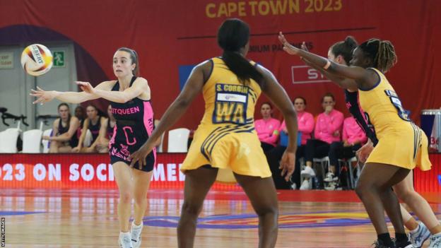 Scotland playing Barbados