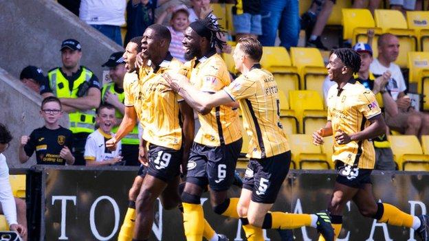 Livingston celebrate