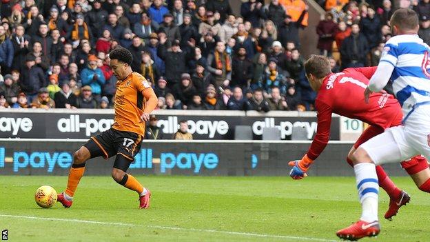 Helder Costa scores for Wolves