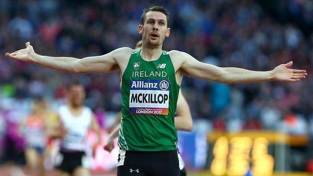 Michael McKillop retired from competitive Paralympic athletics last November after a hugely successful track career